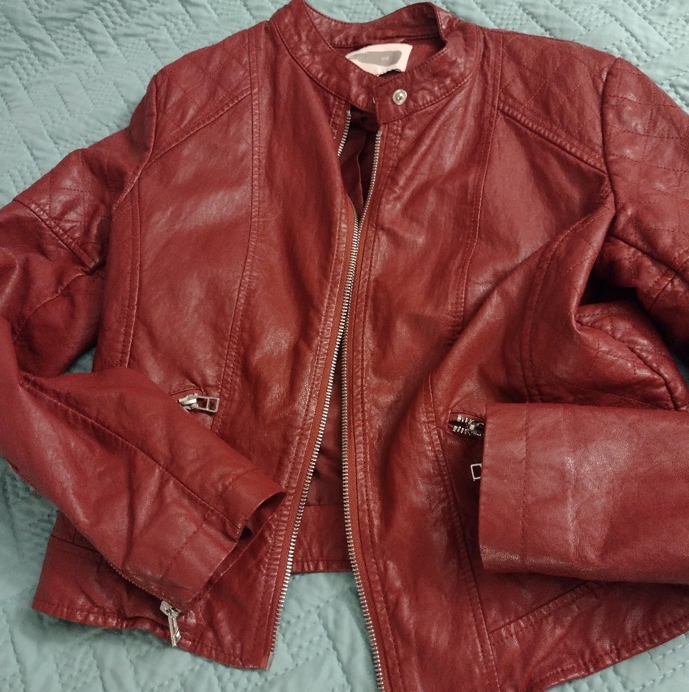 XX1 red leather jacket
